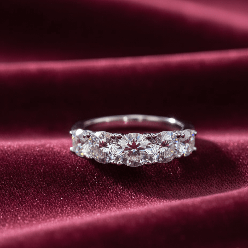 Serenity Moissanite Ring