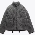 Avelora “Aurora” Quilted Cotton Jacket - Avelora