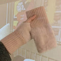 Soft Winter Half Finger Gloves - Avelora