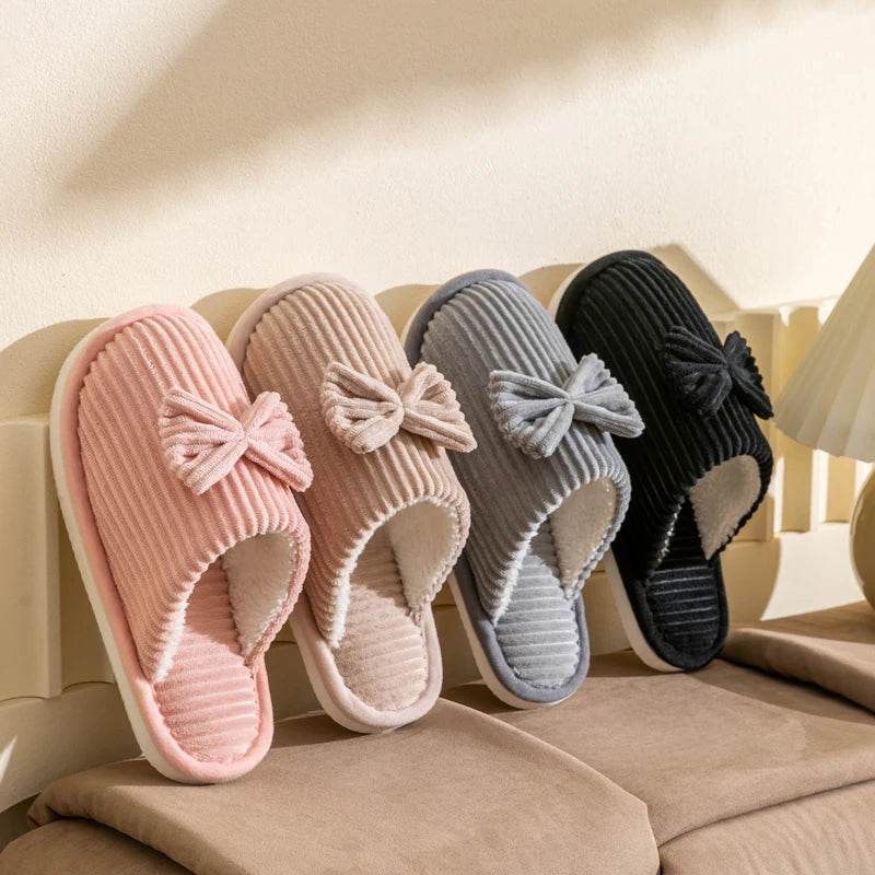 Fashion Women's Bow Slippers - Avelora