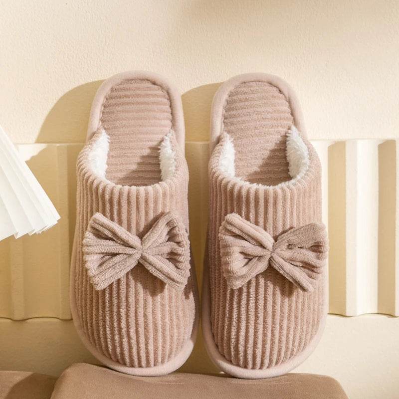 Fashion Women's Bow Slippers - Avelora