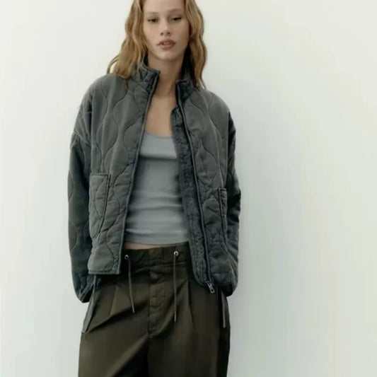 Avelora “Aurora” Quilted Cotton Jacket