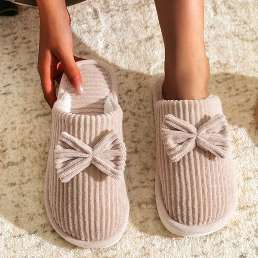 Fashion Women's Bow Slippers - Avelora