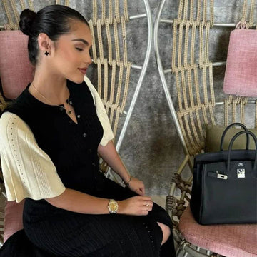 Elegant Knitted Dress - Avelora