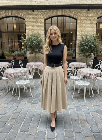 Fashion Patchwork Long Dress